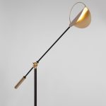 Торшер Eurosvet Grazia 01143/1 черный/золото a062045