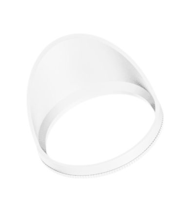 Насадка антибликовая Arlight LGD-ARTIFACT-HALF-SNOOT-R65 (WH) (Металл) 057159