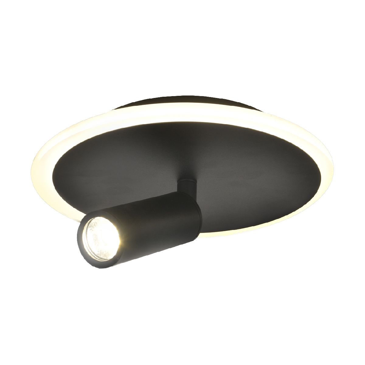 Настенно-потолочный светильник Escada 20046SMA/01LED BK Настенно-потолочный светильник Escada 20046SMA/01LED BK