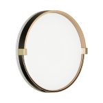 Настенно-потолочный светильник Sonex Olidi black 7647/CL