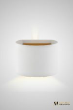 Настенный светильник AM Group AM116-2X3W WH+GL