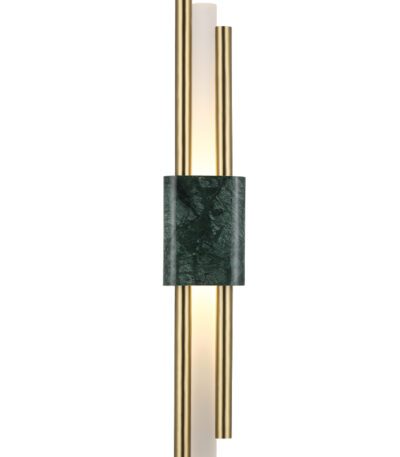 Настенный светильник Crystal Lux CARTA AP6W LED GREEN/BRASS