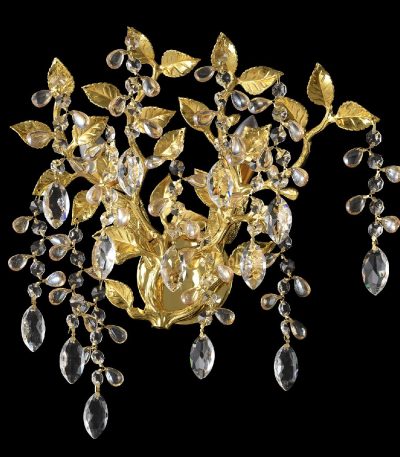 Настенный светильник Crystal Lux EDEN AP2 GOLD