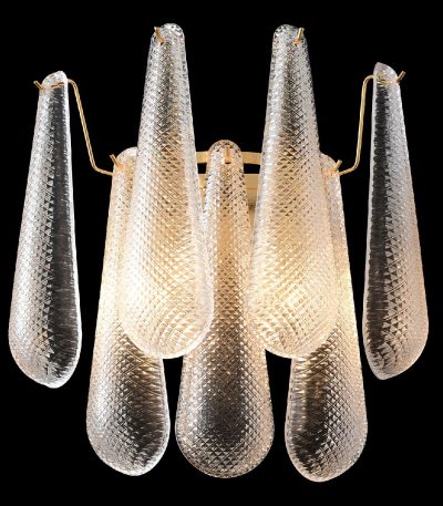 Настенный светильник Crystal Lux FONTAIN AP2 GOLD