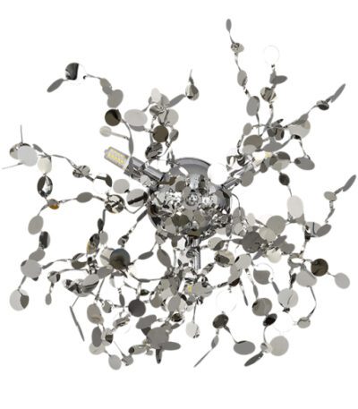 Настенный светильник Crystal Lux GARDEN AP-PL3 D400 CHROME