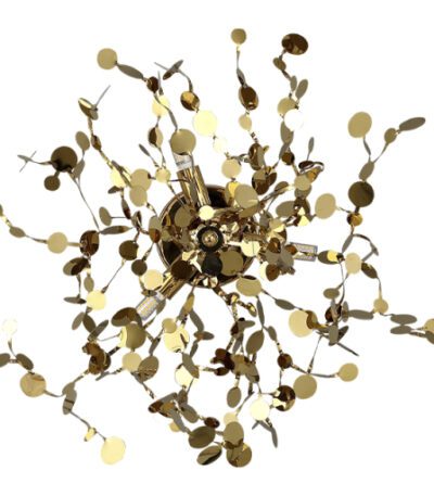 Настенный светильник Crystal Lux GARDEN AP-PL3 D400 GOLD