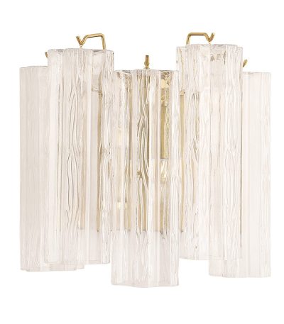 Настенный светильник Crystal Lux ROSE AP2 BRASS