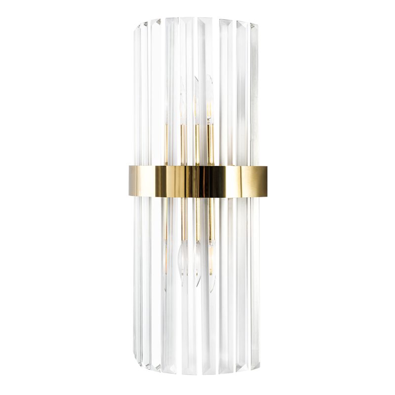 Настенный светильник Crystal Lux SORPRESA AP2 BRASS/TRANSPARENTE Настенный светильник Crystal Lux SORPRESA AP2 BRASS/TRANSPARENTE