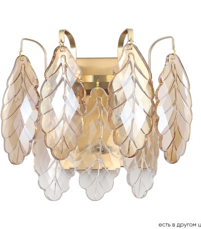 Настенный светильник Crystal Lux TREVI AP2 BRASS