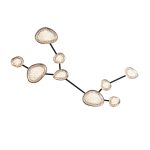 Настенный светильник Delight Collection 2309-Virgo matt black/french gold