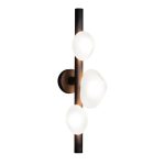 Настенный светильник Delight Collection Matter 5055W/3 black/white