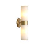 Настенный светильник Delight Collection Wall lamp 6483W/B brass/white