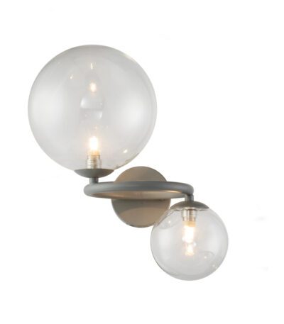 Настенный светильник Delight Collection Wendt KG1202W-2 grey/clear