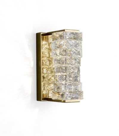 Настенный светильник DeLight Collection Glissando 6005W/S gold/clear