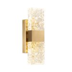 Настенный светильник DeLight Collection Wall lamp 88068W gold/clear