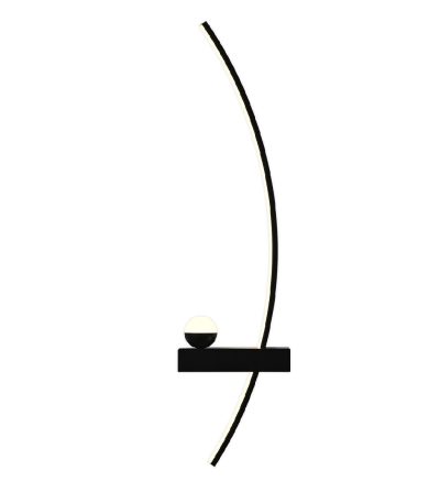 Настенный светильник Escada Ray 10220/2LED Black R