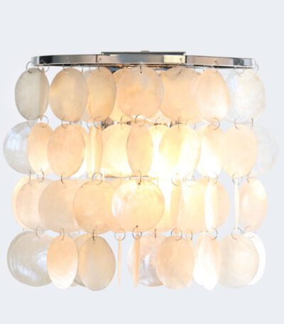 Настенный светильник Eurosvet Sandra 60084/2 хром/перламутр