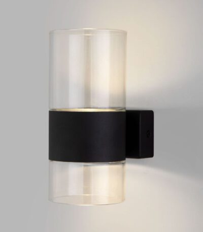 Настенный светильник Eurosvet Watford 40021/1 LED чёрный/прозрачный a062086