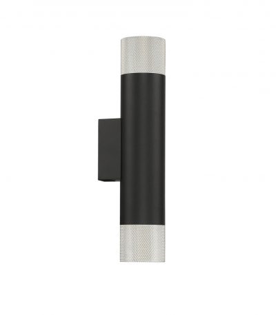 Настенный светильник iLedex Delta 2365-2 BK+SL