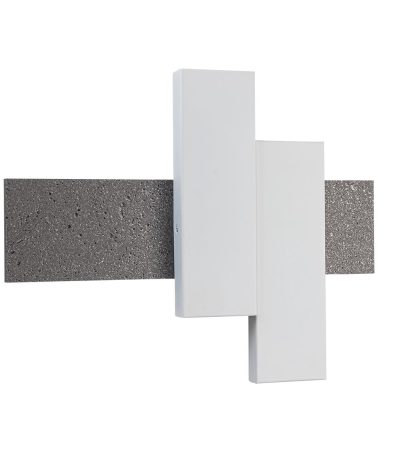 Настенный светильник Indigo Avanzato 14023/2W Silver stone V000119L