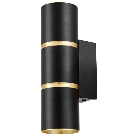 Настенный светильник Lampit Asti TS TK40-W2 BK+GD