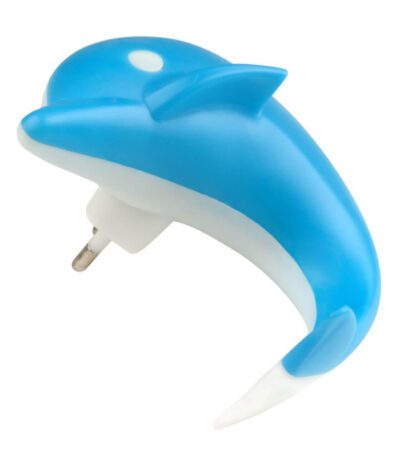 Настенный светодиодный светильник (10313) Uniel DTL-301-Дельфин/Blue/4LED/0,5W