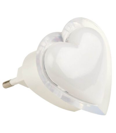 Настенный светодиодный светильник (10321) Uniel Детская серия DTL-308-Сердечко/RGB/3LED/0,5W