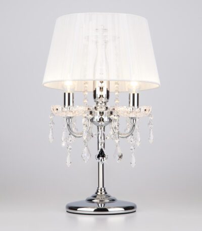 Настольная лампа Eurosvet 2045/3T хром/белый настольная лампа