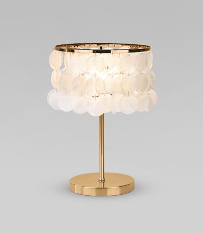 Настольная лампа Eurosvet Sandra 208101 латунь/перламутр a071168