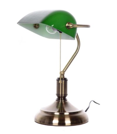 Настольная лампа Lumina Deco Banker LDT 305 GR