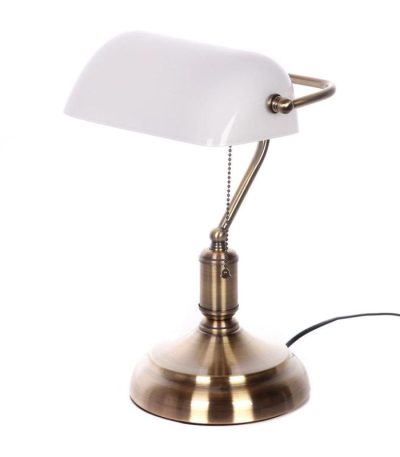 Настольная лампа Lumina Deco Banker LDT 305 WT