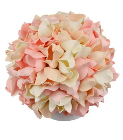 Настольная лампа (UL-00007231) Uniel ULW-R07 T/3000K/150C/A Гортензия Белый/Радужный