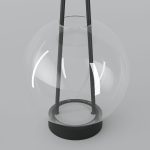 Настольная лампа Eurosvet Frasco 80507/1 черный a069349