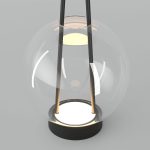 Настольная лампа Eurosvet Frasco 80507/1 черный a069349