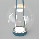 Настольная лампа Eurosvet Frasco 80507/1 синий a069348