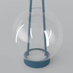 Настольная лампа Eurosvet Frasco 80507/1 синий a069348