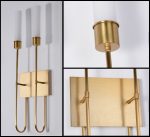 Бра DeLight Collection Wall lamp BRWL7035 antique brass