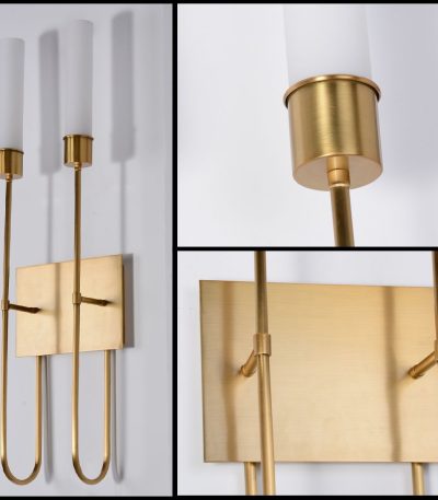 Бра DeLight Collection Wall lamp BRWL7035 antique brass