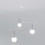 Подвесная люстра Eurosvet Riche 70143/3 белый a060840