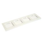 Рамка на 4 поста Stekker Катрин GFR00-7004-01M 49597