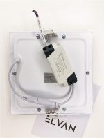 Встраиваемый светильник Elvan VLS-102SQ-12W-WH-Wh
