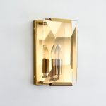 Настенный светильник Delight Collection Harlow Crystal A003-165 A1 ti-gold