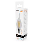 Лампа светодиодная Gauss Filament Elementary E14 12W 2700K 42112