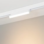 Трековый светильник Arlight MAG-ORIENT-FLAT-FOLD-S230-12W Warm3000 (WH, 80 deg, 48V) 035859(1)