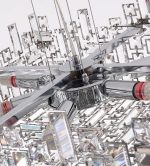 Подвесная люстра Delight Collection P7838-W80 chrome