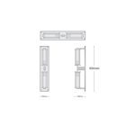 Настенный светильник ImperiumLoft Alouette linear sconce 140565-26