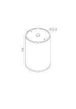 Уличный потолочный светильник Maytoni Bar O306CL-L12GF