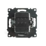 Переключатель 2-клавишный Stekker Катрин GLS10-7107-08 49220