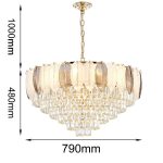 Подвесная люстра Favourite Dolor 2982-18P