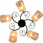 Люстра на штанге Reluce 01315-0.3-05 BK+FGD